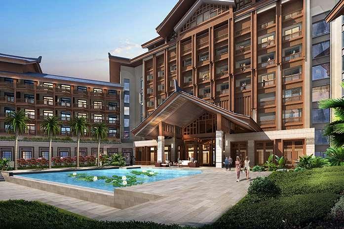 Wanda Realm Resort Nanning Exteriör bild