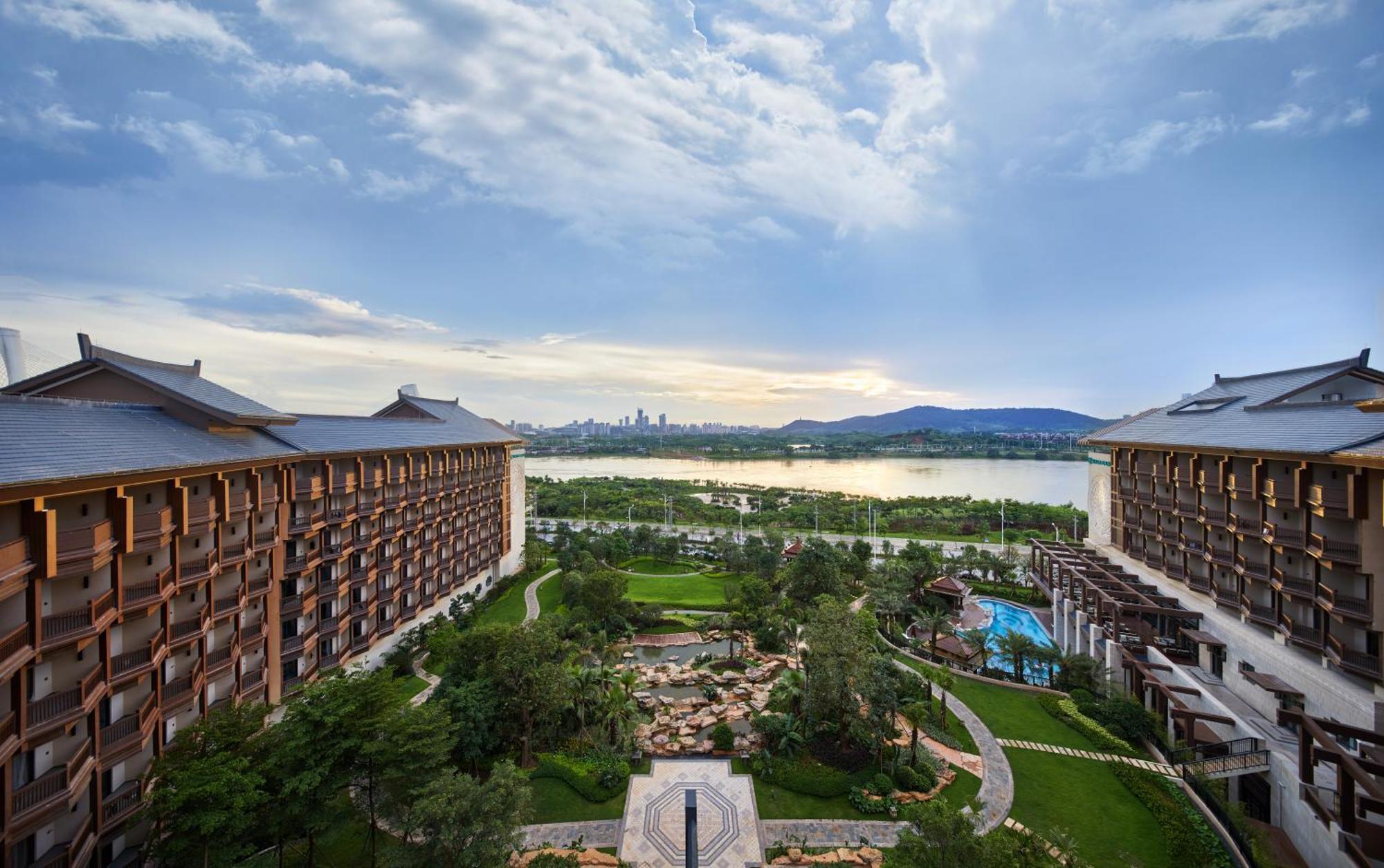 Wanda Realm Resort Nanning Exteriör bild